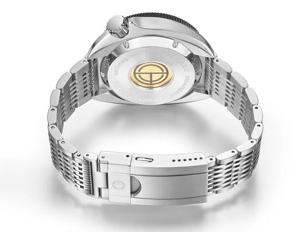 Crafter Blue Hyperion Ocean 600m Professional Dive Watch with Black Bezel