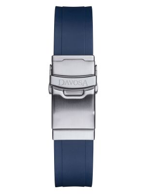 Davosa Ternos Blue Rubber Strap