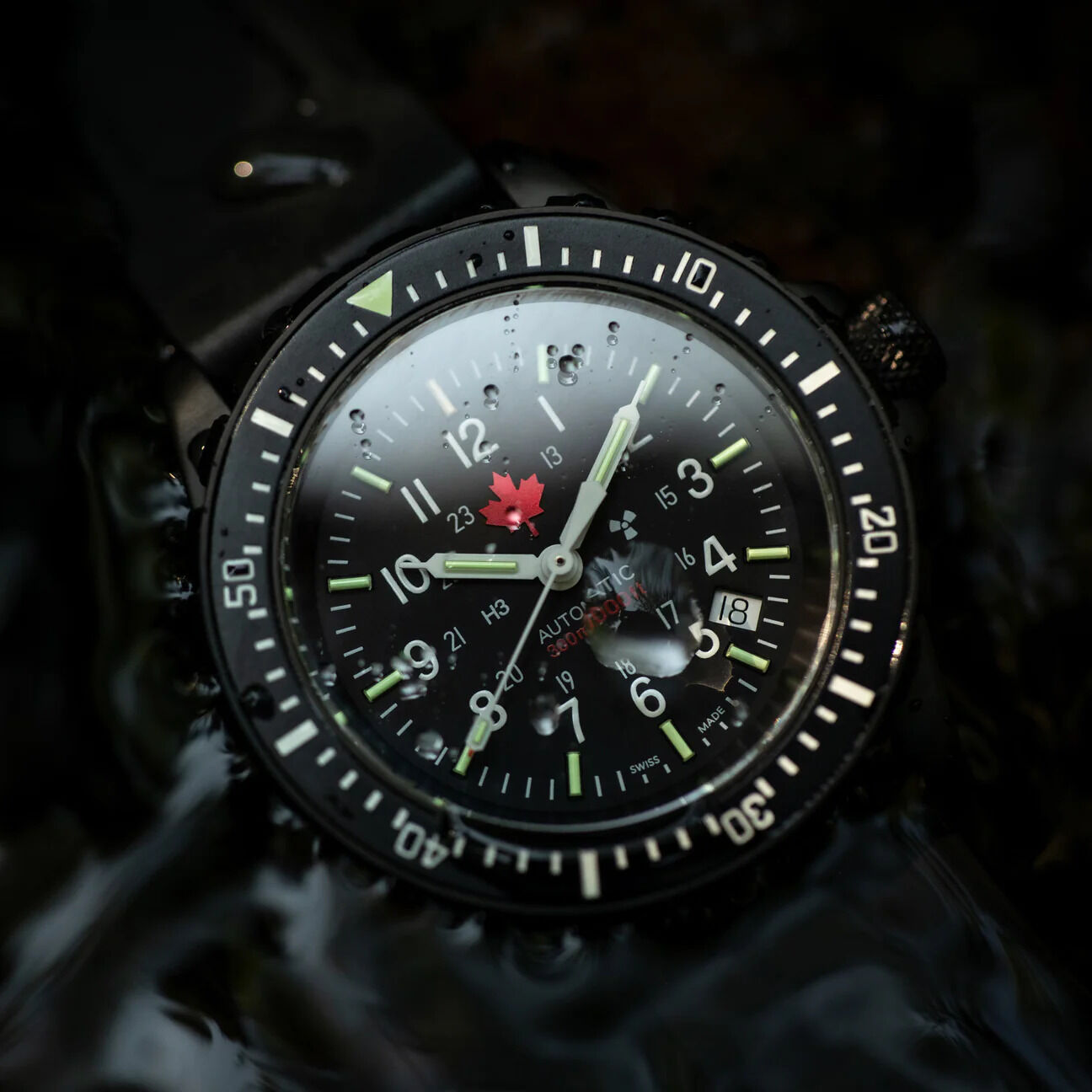 Marathon Red Maple Anthracite GSAR Dive Watch